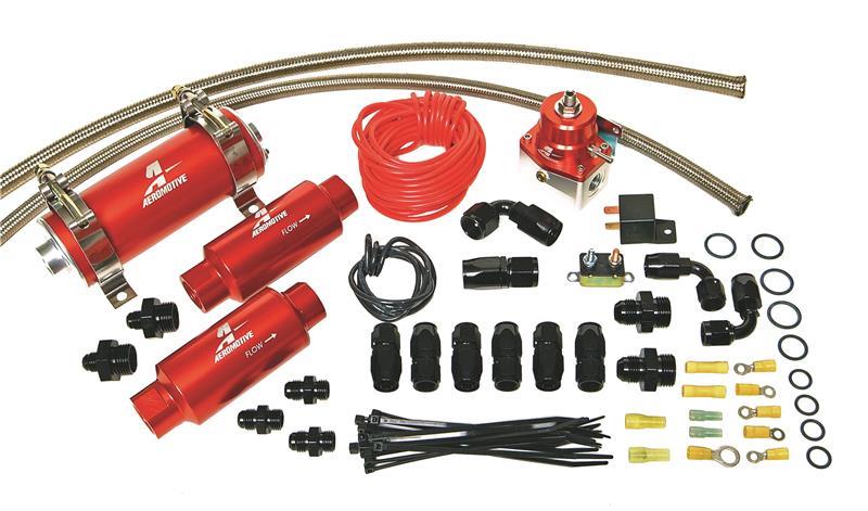 Aeromotive A2000 Drag Race Pump Only Kit (Incl. Lines/Fittings/Hose Ends/11202 Pump) - 17202