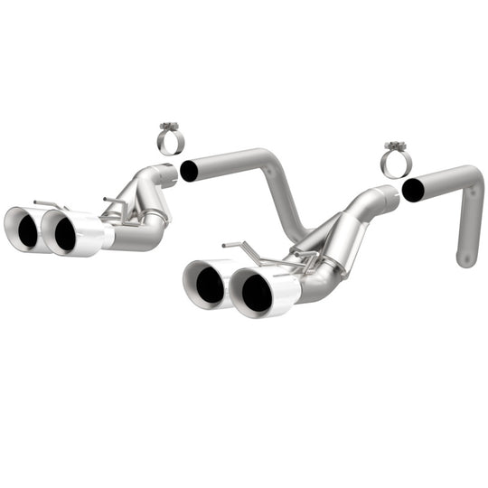 MagnaFlow 09-11 Chev Corvette V8 6.2L Comp Series Quad Center Rear Exit SS Cat-Back Perf Exhaust - 15283