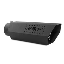 Load image into Gallery viewer, MBRP Universal Hex Tip 4in Inlet 16in Length w/o Logo - Black Coated - T5165BLK