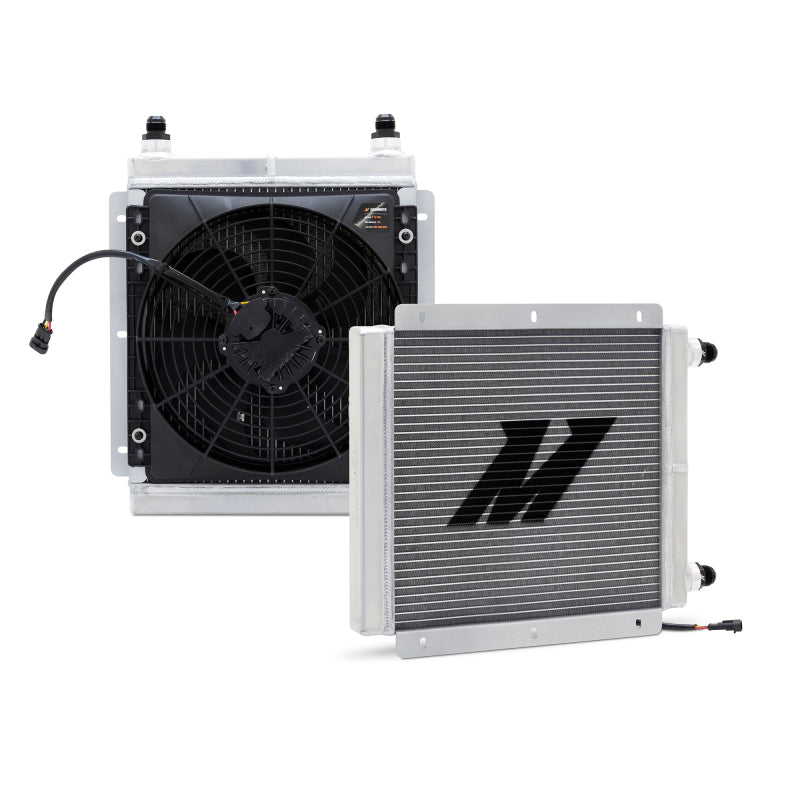 Mishimoto Universal Heat Exchanger Kit - With Integrated 1 x 12in Brushless Fan - MMHE-UNI-BRLS-K
