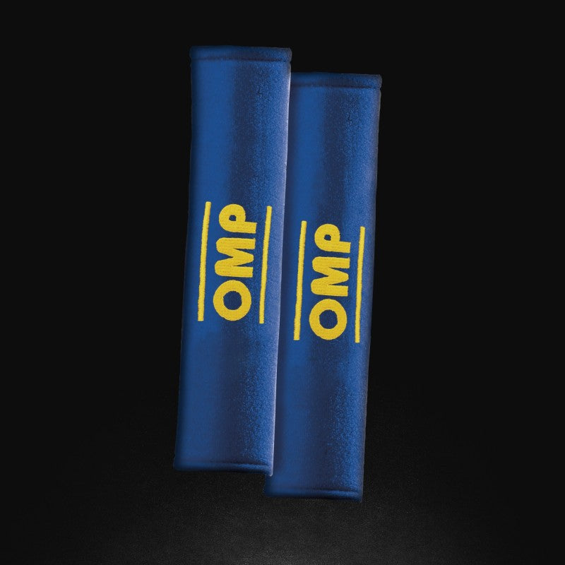 OMP Belt Pads (Pair) - Blue Safety Harness Pads 2 in. - DB0-0450-A01-041