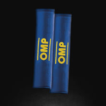 Load image into Gallery viewer, OMP Belt Pads (Pair) - Blue Safety Harness Pads 3 in. - DB0-0450-A02-041