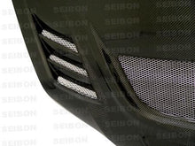 Load image into Gallery viewer, Seibon 03-07 Mitsubishi Evo 8 &amp; 9 CW Carbon Fiber Hood - HD0305MITEVO8-CW