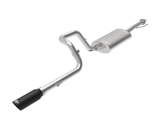 aFe MACHForce XP 2.5in 304-SS Exhaust Cat-Back w/ Black Tip 10-19 Toyota 4Runner V6-4.0L - 49-36040-1B