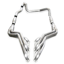 Load image into Gallery viewer, Stainless Works 1988-98 Chevy/GMC 1500 Headers 1-7/8in Primaries 2-1/2in High-Flow Cats Y-Pipe - CT8898HCATY