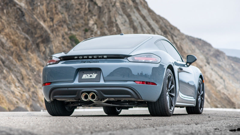 Borla 17-22 Porsche Cayman/Boxster 718 2.0L 4 Cyl. AT/MT RWD 2DR 2.25in S-Type Exhaust - 140817