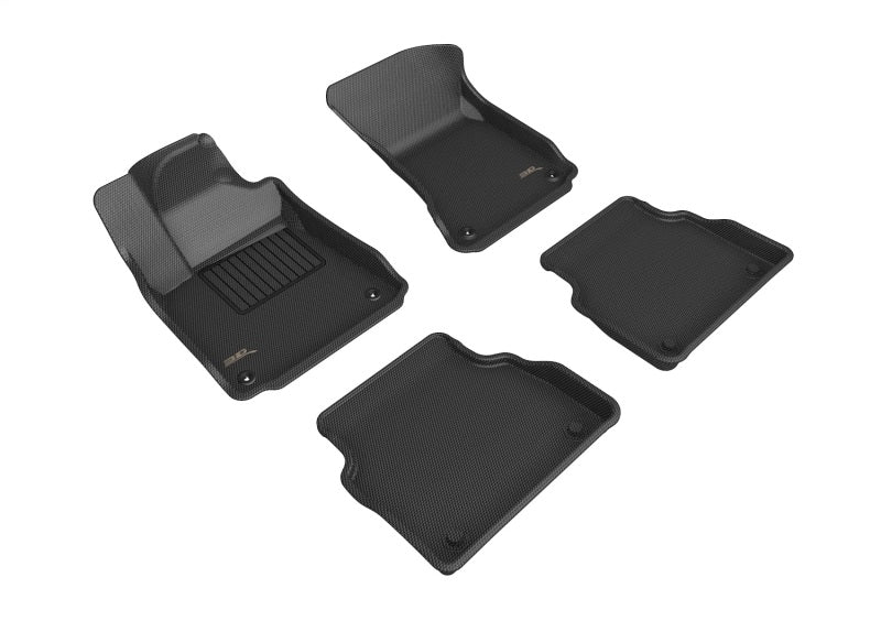 3D MAXpider 11-18 Audi A8 (D4) / S8 (D4) Kagu Black Full Set - L1AD03101509