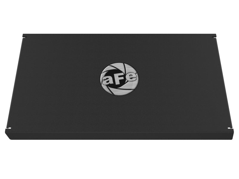 aFe Rapid Induction Intake System Cover, Black, 19-20 Ford Edge Ecoboost V6 2.7L (tt) - 52-10003C