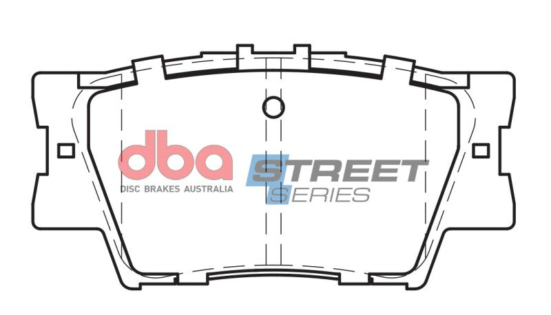 DBA 13-18 Lexus ES300h Street Series Rear Brake Pads - DB1832SS