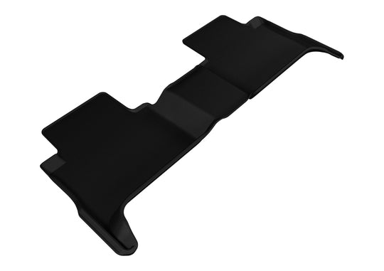 3D MAXpider 2015-2020 Chevrolet/GMC Colorado/Canyon Crew Cab Kagu 2nd Row Floormats - Black - L1CH06721509