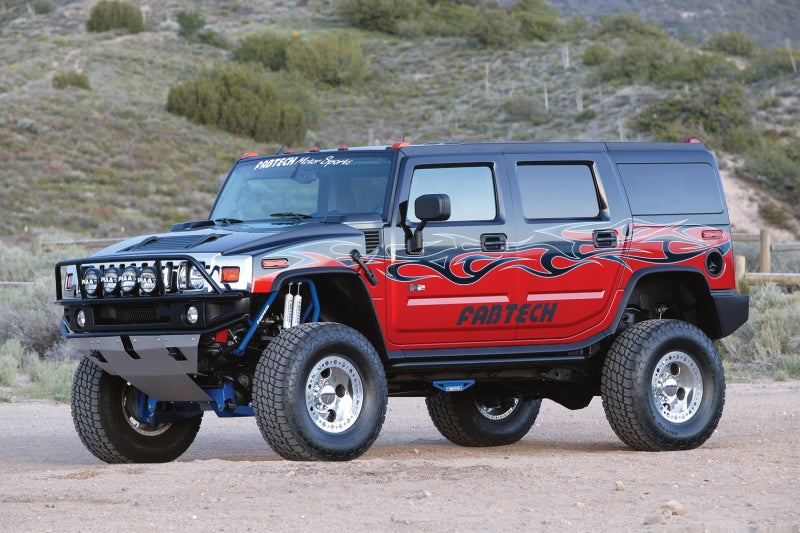 Fabtech 03-08 Hummer H2 Suv/Sut 4WD w/Rr Coil Springs 6in Perf Sys w/Perf Shks - K5000
