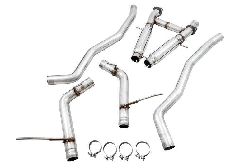 AWE Tuning 2020 Jeep Grand Cherokee SRT/Trackhawk Track Edition Exhaust - Use w/Stock Tips - 3020-31023