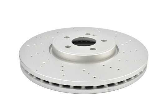 DBA 19-24 Mercedes-Benz CLA35 AMG Street Series OE Drilled Front Brake Rotor - DBA3470OEX