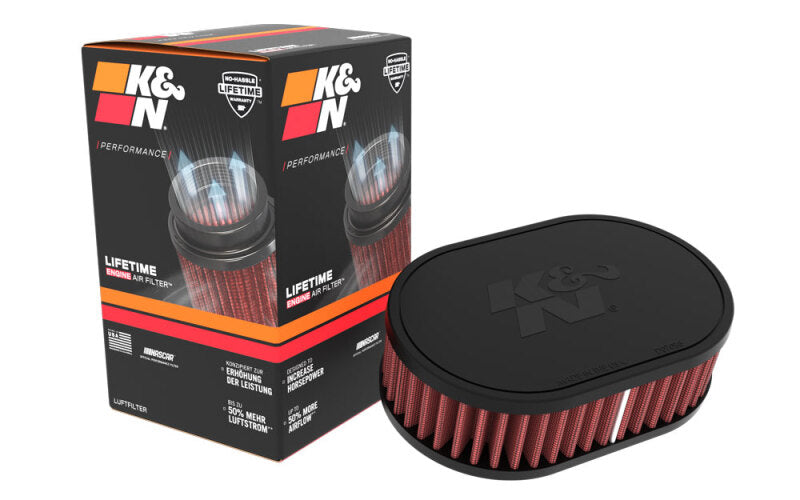K&N Engineering Universal Clamp-On Air Filter - RU-071V