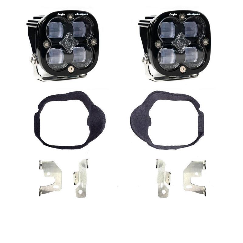 Baja Designs 14-18 Mercedes Sprinter Van Squadron SAE Fog Pocket Light Kit - Clear - 448129
