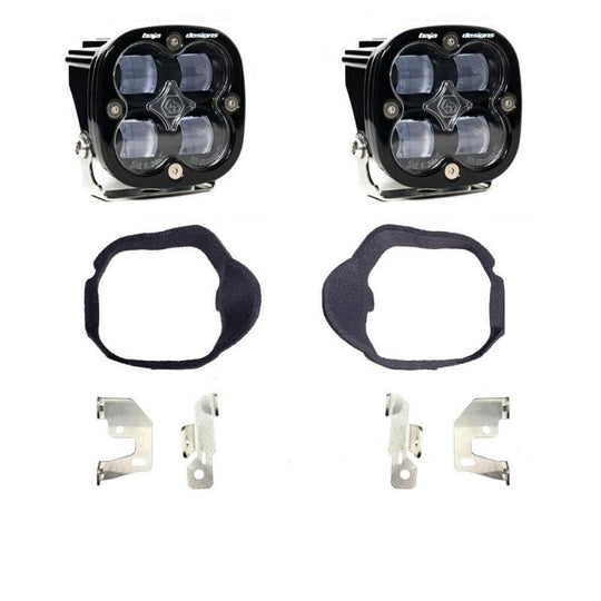 Baja Designs 14-18 Mercedes Sprinter Van Squadron SAE Fog Pocket Light Kit - Clear - 448129