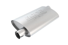 Load image into Gallery viewer, Borla Universal Pro-XS Oval 2in Inlet/Outlet Offset/Offset Notched Muffler - 400488