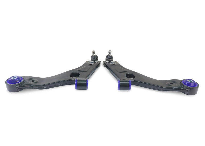 SuperPro 11-16 Kia Sportage Front Lower Control Arm Set W/ Sp Bushings - TRC1074
