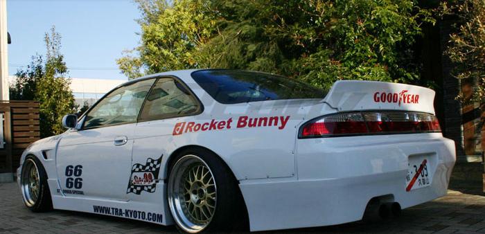 GReddy 94-96 Nissan 240SX S14 Rocket Bunny Front Wide Fenders Ver. 1 - 17020254