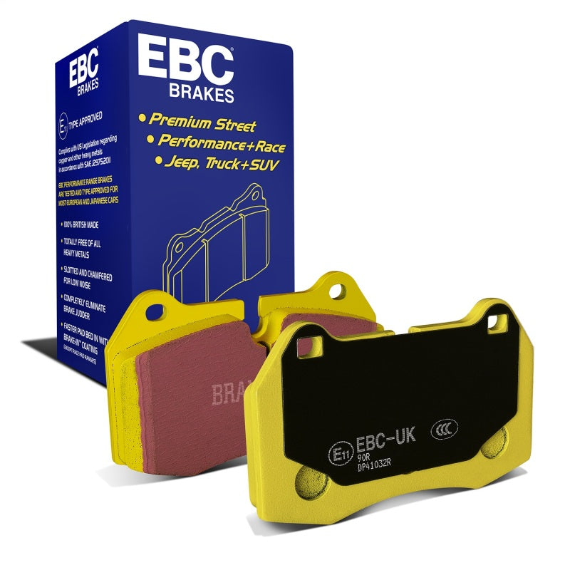 EBC 94-99 BMW M5 3.8 (E34) Yellowstuff Front Brake Pads - DP41032R