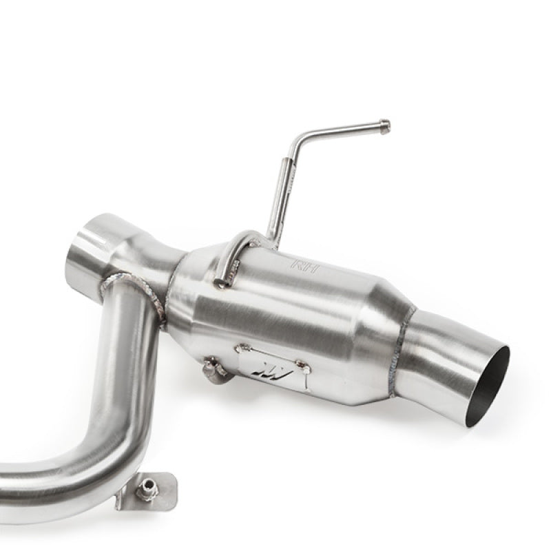 Mishimoto 2016+ Chevrolet Camaro SS Quad-Tip Pro Axle-Back Exhaust w/ Polished Tips - MMEXH-CAM8-16AQTPP
