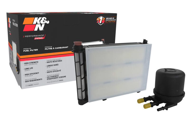 K&N Fuel Filter Diesel Truck 17-25 Ford 6.7 - PF-4900