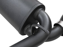 Load image into Gallery viewer, aFe Rebel Series 2.5in 409 SS Axle-Back Exhaust w/ Black Tips 2018+ Jeep Wrangler (JL) V6 3.6L - 49-48067-B