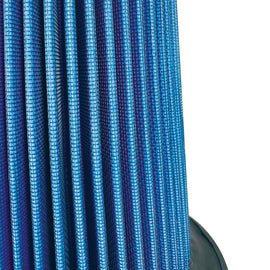 Injen SuperNano-Web Air Filter 5in Flange ID 8in Base/7.9in Media Height /5.3in Inertia Top - X-1116-BB