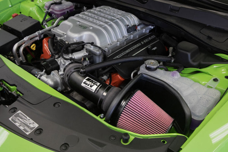 K&N 2017 Dodge Challenger Hellcat SC V8-6.2L F/l Typhoon Air Intake - 69-2553TTK