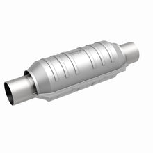 Load image into Gallery viewer, MagnaFlow Catalytic Converter 2 in Inlet 2 in Outlet 11 in Length SS - 418004