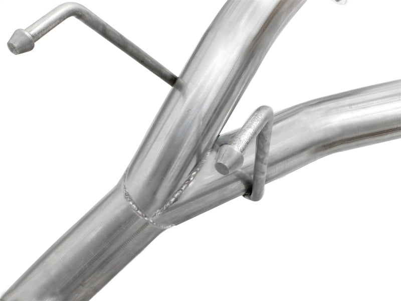 aFe MACHForce XP DPF-Back Exhaust 2.5in SS with Polished Tips 2014 Dodge Ram 1500 V6 3.0L EcoDiesel - 49-42041-P