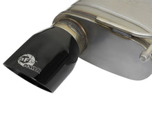 Load image into Gallery viewer, aFe MACHForce XP 2.5in 409 Stainless Axle Back Exhaust w/ Black Tips 15-17 Ford Mustang I4-2.3L (t) - 49-43085-B