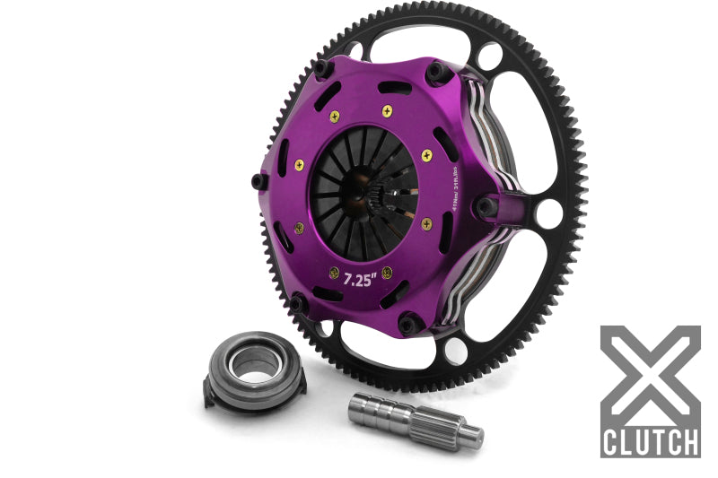 XClutch 02-05 Mazda Miata LS 1.8L 7.25in Twin Solid Ceramic Clutch Kit - XKMZ18523-2E