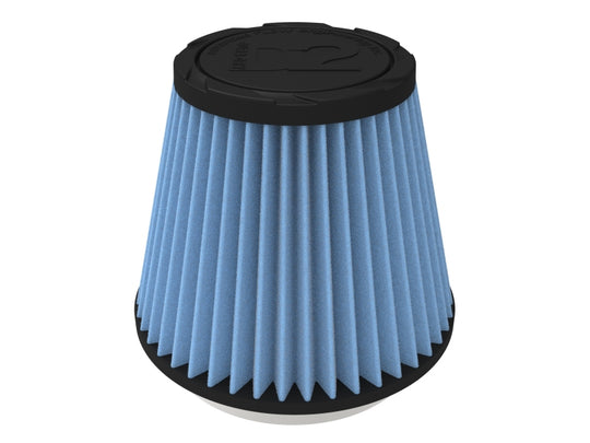 aFe POWER Universal Clamp-On Air Filter w/ D2 Dura-Dry Media - 4in F x 6in B x 4in T x 5in H - 21-40505V