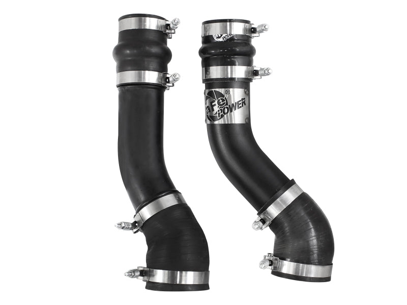 aFe Bladerunner 3 inch Black Intercooler Hot Side Tube Dodge Diesel Trucks 94-02 L6-5.9L - 46-20068-B