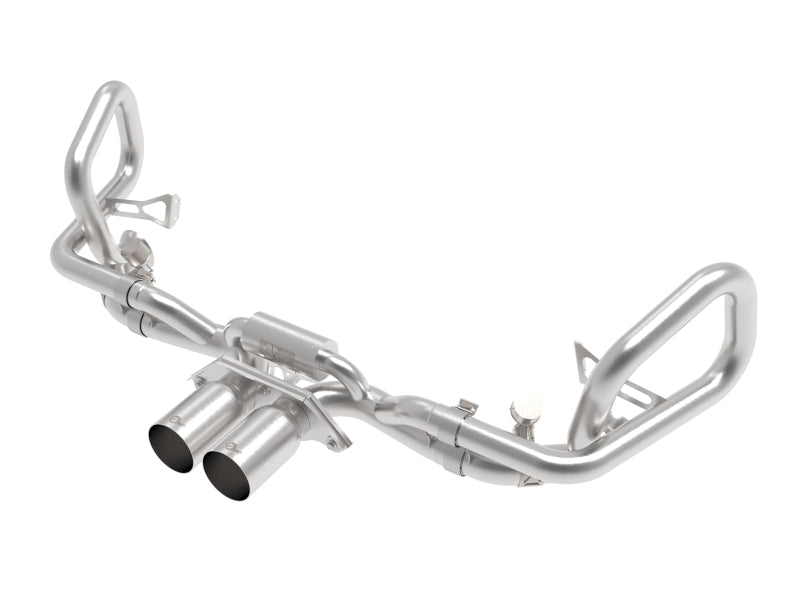 aFe 14-16 Porsche 911 GT3 991.1 H6 3.8L MACH Force-Xp 304 SS Cat-Back Exhaust System w/ Brushed Tips - 49-36450-H