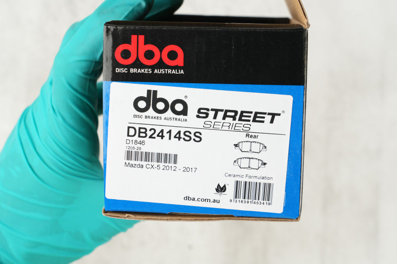 DBA 16-18 Mazda CX-5 Street Series Rear Brake Pads - DB2414SS