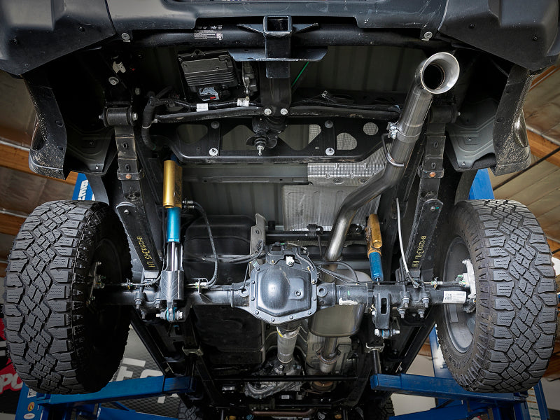 aFe MACH Force-Xp Hi-Tuck 3in. 409 SS C/B Exhaust 15-18 GM Colorado L4-2.5L/V6-3.6L - Polished Tip - 49-44099-P