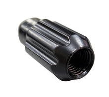 Load image into Gallery viewer, NRG 500 Series M12 X 1.5 Bullet Shape Steel Lug Nut Set - 21 Pc w/Lock Key - Black - LN-LS500BK-21