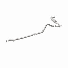 Load image into Gallery viewer, MagnaFlow 12-14 Jeep Wrangler 4dr Single Straight Rear P/S Exit Stainless C/B Performance Exhaust - 15117
