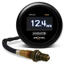Load image into Gallery viewer, Innovate MTX-OL PLUS Wideband Digital Air/Fuel Ratio OLED Gauge Kit 8ft w/O2 Sensor - 39350
