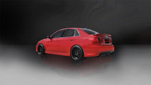 Load image into Gallery viewer, Corsa 08-10 Subaru Impreza WRX Sedan 2.5L Turbo Manual 3in Sport Cat-Back Exhaust w/4in Blac - 14865BLK