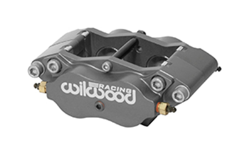 Wilwood Billet Narrow Dynalite Radial Mount Caliper - 1.38in Piston / .81in Disc / Type III Silver - 120-15563-SI