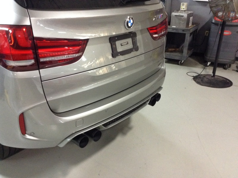 Dinan 15-19 BMW X5 M/X6 M (F85/F86) Free Flow Axleback Exhaust System - Black Tips - D660-0054A-BLK