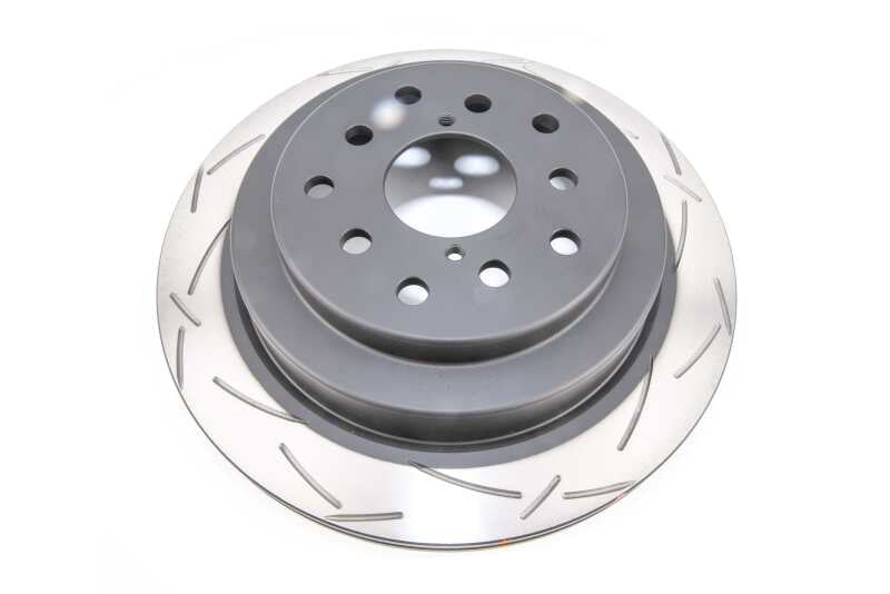 DBA 2001 Subaru Impreza WRX STI 10 Stud Hole Rear Slotted 4000 Series Uni-Directional Rotor - DBA4656S-10