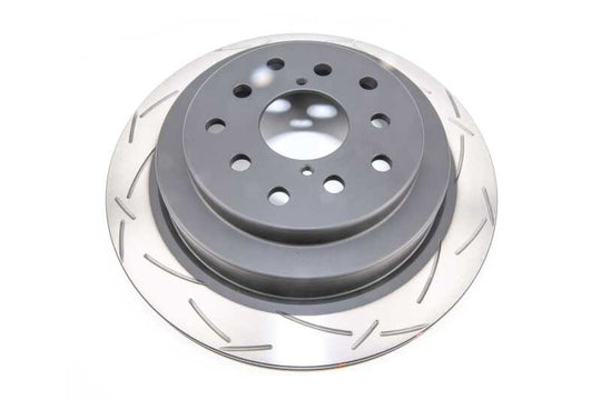 DBA 2001 Subaru Impreza WRX STI 10 Stud Hole Rear Slotted 4000 Series Uni-Directional Rotor - DBA4656S-10