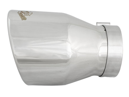 aFe MACH Force-Xp Universal Exhaust Tip 4 IN Inlet x 6 IN Outlet x 9 IN L - 49T40604-P09