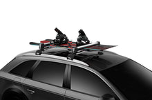 Load image into Gallery viewer, Thule SnowPack L Ski/Snowboard Rack (Up to 6 Pair Skis/4 Snowboards) - Black/Silver - 732601