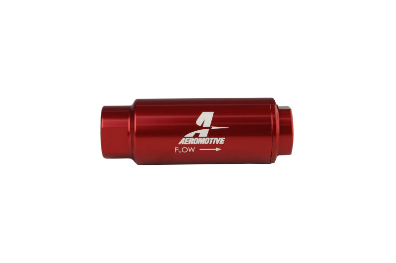 Aeromotive SS Series In-Line Fuel Filter - 3/8in NPT - 40 Micron Fabric Element - 12303