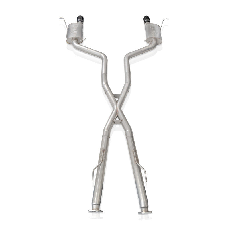 Stainless Works 11-20 Dodge Durango 5.7L 3in Redline Catback w/4in Black Tips - DUR11CBR-B